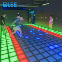 Hot activer le jeu team building évasion active super méga grille arène led lumière plancher salle de jeu de danse interactive Floor is Lava
