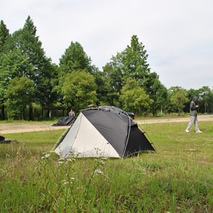 <span class=keywords><strong>Tenda</strong></span> da campeggio ultraleggera da esterno per 2 CXZ-224 doppi strati in bianco <span class=keywords><strong>e</strong></span> nero resistente - Product Image 6