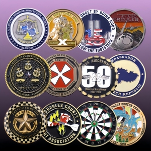 ของสะสมเหรียญที่ระลึกทำจากโลหะผสมสังกะสีเคลือบสีเงินทองสำริดทำจากโลหะเคลือบ3D - Product Image 1