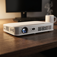 Mini projecteur WOWOTO T9S à succès – 4500 lumens, 1080P, compatible 4K, prêt 3D, portable, LED, objectif DMD, Android 9, Internet intégré
