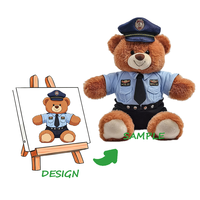 Doudou personnalisé en peluche super douce