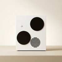 Lecteur d'aimants de réfrigérateur en vinyle NFC personnalisé, version générale, disque rotatif avec lumière LED, capteur NFC pour lecture automatique de musique