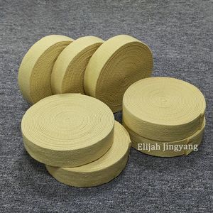 Rulo başına güçlü yağ emme uzun yanma süresi yangın dans yangın sahne yapma <span class=keywords><strong>2</strong></span> inç düz dokuma 50*3mm 100% saf Kevlar fitil - Product Image 1