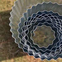 Rouleaux de clôture flexibles en acier galvanisé, robuste, pour jardin, chemin de pelouse, bordure de lit, bord de fleur, plante, paysage, Flexible