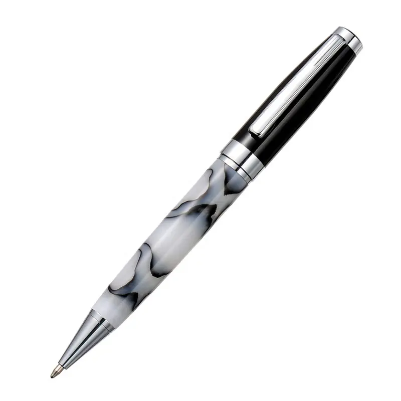 custom business pen metal marble pen student office ballpoint pen