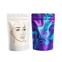 Sachet Mylar souple personnalisé de 3,5 g avec fermeture éclair, imprimé, anti-odeur, pour chips et aliments pour animaux de compagnie
