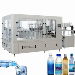 Automatic small bottle of mineral water filling machine filling water factory