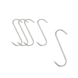 Crochet de <span class=keywords><strong>boucher</strong></span> en acier inoxydable OEM personnalisé avec pointe acérée, finition simple, pour applications industrielles lourdes et minières - Product Image 6