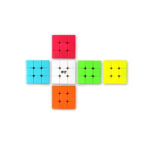 Magic Speed Cube 3X3X3 Toys Hot Sale Genuine Low Price Educational Funny Plastic 10 Square Unisex ABS Flashing Toy Fun 5x 4x4x4