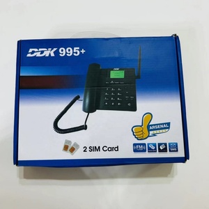 Teléfono de Escritorio con Doble SIM y Certificado CE ETS-6588, Teléfono Inalámbrico Fijo GSM DDK 995+ - Product Image 2
