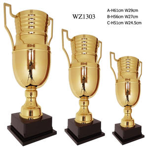 <span class=keywords><strong>Coupe</strong></span> de trophée en métal plaqué or 2026, gravée sur mesure, trophée de compétition sportive sculpté, trophée globe terrestre 3D - Product Image 1