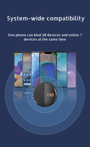 Traceur GPS MFI certifié pour portefeuille, clés, bagages, animaux de compagnie, avec portée illimitée et fonction anti-perte, en plastique - Product Image 6