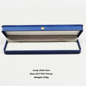 High End Jewellery Gift Box Handmade Leather <strong>Jewelry</strong> Box Custom logo <strong>Jewelry</strong> Case for Ring Earring Bracelet Necklace <strong>Packaging</strong> - Product Image 3