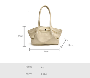 Thời trang mới của Phụ nữ PU da túi xách Chất lượng cao Vai Túi Xách với hai dây đai phong cách đơn giản dành cho phụ nữ - Product Image 4