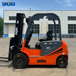 Yuli marka yeni Forklift 1.5ton 2ton 3 ton 3.5 ton kapasite CE ile Fork Lift kamyon hidrolikleri elektrikli Fork lift