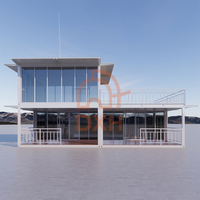 Nouvelle maison d'été modulaire préfabriquée de luxe en conteneur, appartement extérieur, pièce de jardin, bureau à domicile, hôtel