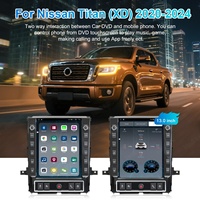 Pour le nouveau Nissan Titan 2020-2024, écran multimédia de voiture NaviHua Tesla, autoradio Android, moniteur, Carplay, navigation GPS