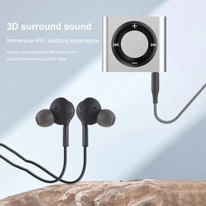 REPRODUCTOR MP3 METÁLICO PORTÁTIL, DISEÑO COMPACTO DE ALUMINIO PARA ACTIVIDADES INFANTILES Y USO PROFESIONAL CON RANURA PARA TARJETA DE MEMORIA - Product Image 2