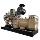 Marine use diesel gerador 320kw alimentado por cummins motor com bomba de água do mar e trocador de calor 400kva marinho gerador