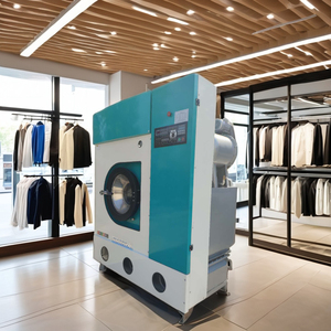 Commercial Electric Dry Cleaning Machine With Stainless Steel Housing Automatic Cold Water Cleaning Process For Hotels Laundries