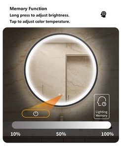 Venta caliente Led pared espejos de baño sin marco con gran precio - Product Image 5