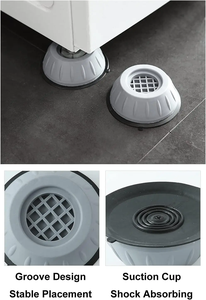Washer <b>Shock</b> <b>Absorber</b> <b>Washing</b> <b>Machine</b> Anti Vibration Mat Non Slip Feet Rubber Pad Anti Slip Dryer Feet <b>Washing</b> <b>Machine</b> Leg Base - Product Image 2