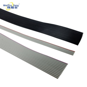 Câble plat blindé UL2651 en cuivre pur à 99,9 %, isolé PVC 28AWG, prix usine, pour applications électriques domestiques flexibles - Product Image 5