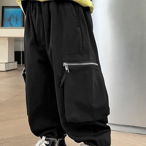 Ventes directes d'usine vêtements pour enfants pantalons <span class=keywords><strong>cargo</strong></span> pour garçons nouveaux pantalons décontractés de haute qualité pour tout-petits pantalons tendance à grandes poches - Product Image 5