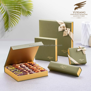 Caja de Regalo de Chocolate de Lujo Personalizada con Bandeja de Plástico de Grado Alimenticio, Caja Rígida Vacía para Bombones, del Fabricante de Empaques - Product Image 6