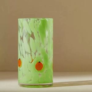 Sang trọng cổ điển thiết kế thân thiện với môi tay thổi <span class=keywords><strong>Glass</strong></span> Mug Set với Handle Spoon hot-nóng chảy trang trí nội thất cho uống <span class=keywords><strong>cup</strong></span> phụ kiện - Product Image 2