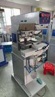 Imprimante à tampon automatique Doyan à 2 couleurs avec cadre en acier inoxydable |   Machine d'impression par tampon de haute précision avec connectivité USB 1