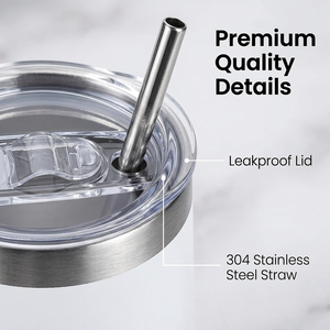 12oz Moderne Back-to-School Reistumbler Vacuüm Geïsoleerde RVS Koffiebeker met Deksel voor Kamperen en Kantoor - Product Image 5