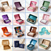 Boîte d'expédition personnalisée, écologique, pliable, en carton ondulé, avec logo imprimé, boîte d'expédition pour colis avec inserts