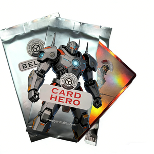 Sachet d'emballage personnalisé en aluminium pour cartes TCG, bandes dessinées, paquets mystères - MOQ flexible - Product Image 2
