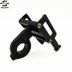 Soporte para Teléfono de Bicicleta Eléctrica HOSH, Aleación de Aluminio, Negro, Ligero, Accesorio para Control Remoto - Product Image 1