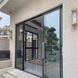 Gazebo Flessibile Zeyi con Porte Sovrapposte Antigraffio per Patio, Sistema di Scorrimento per Porte a Scomparsa in Alluminio Resistente - Product Image 4