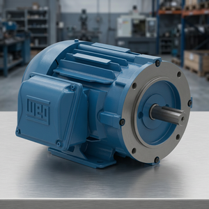 มอเตอร์ไฟฟ้า Weg 1 แรงม้า 1800 รอบต่อนาที สามเฟส สำหรับงานทั่วไป รุ่น 143tc 208-240V - Product Image 3