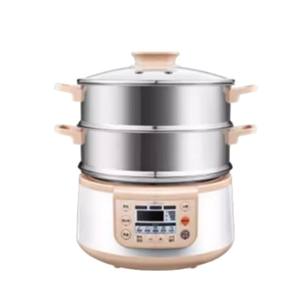 Vaporera eléctrica Supor de 3 capas, 10L + olla de vapor multifunción de acero inoxidable para verduras, carne y pescado - Product Image 2
