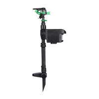 Répulsif solaire extérieur pour le système d'irrigation d'arrosage de jardin à jet d'eau activé par le mouvement de la cour