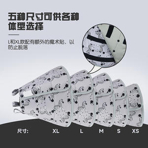 Cono de perro de tela Cono médico suave y cómodo para perros y gatos, alternativa de collar isabelino, cono de recuperación para mascotas - Product Image 3