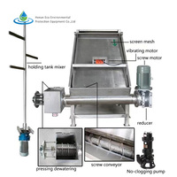 Séparateur de boues solides-liquides à élimination zéro déchet pour le recyclage des eaux usées
