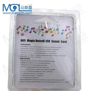 Tarjeta de Sonido Externa de Alta Calidad HIFI Magic Voice 8.1CH USB2.0 para Computadora Portátil, <span class=keywords><strong>Piano</strong></span>, Compatible con Sonido 3D - Product Image 6