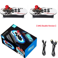 Console de Jeu M9 Mt6 Tv Home M8 Plus Double Câble Hd Joystick Ps1 Avec 10000 Jeux