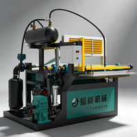 Máquina Semiautomática para Fabricación de Cartones y Bandejas de Huevos con Mini Alvéolos