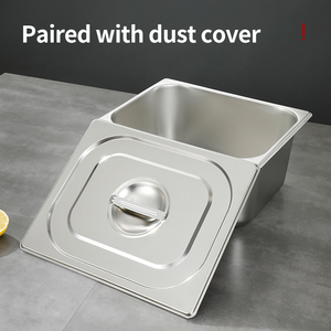 Gn 11 Pan 1/1 contenitore per alimenti in acciaio inox Gastronorm teglie dimensioni gastronomiche vassoi per alberghi e ristoranti - Product Image 2