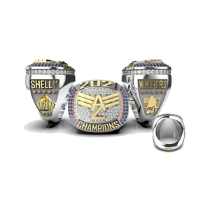 Arizona Spirit Wonder Girls 2021 Campeonato Mundial Anillo de diamantes Anillos de trofeo de campeón de baloncesto de metal personalizado - Product Image 1