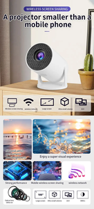 Mini proyector HY200 HY300 Pro, nuevo y popular, proyector multimedia para cine en casa de 480P, proyectores Full HD para cine en casa. - Product Image 6