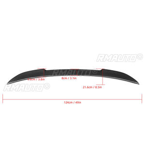 Alerón trasero de fibra de carbono seca para BMW Serie 2 Coupé F22 F87 M2 2014-2020, extensión de labio de maletero trasero - Product Image 6