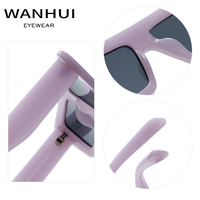 Vente en gros de lunettes de soleil tendance 6501 Bon marché Modèle tendance Lunettes de soleil Ins Style Gradient Lens Distributeur Lunettes de soleil