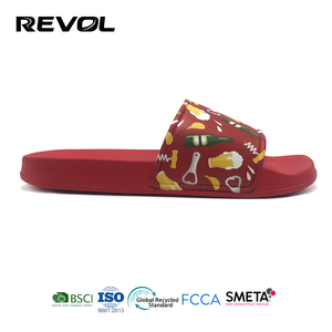 Sandali <span class=keywords><strong>Personalizzati</strong></span> con Stampa Birra Unisex Divertenti per Feste in Spiaggia Antiscivolo Impermeabili Scarpe da Piscina Vendita all'Ingrosso - Product Image 2